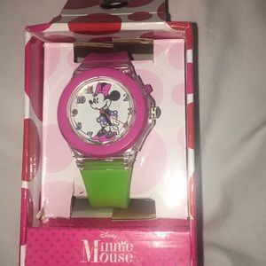 Disney girls Minnie Mouse watch NEW